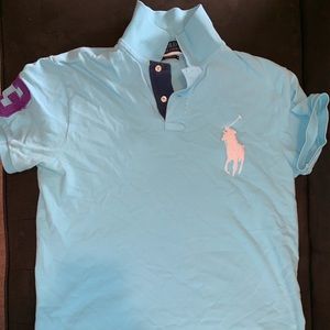 Teal Ralph Lauren Polo Shirt